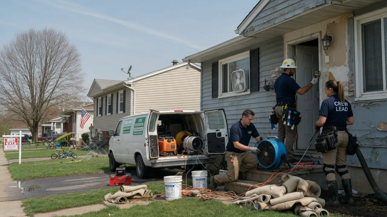 Flood Cleanup in New Lebanon, OH near me